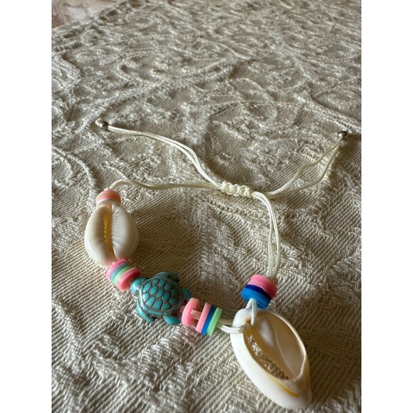 Lot of 4 Vintage Cowrie Shell Jewelry – Surfer Girl Necklaces & Bracelets Boho - Picture 14 of 16